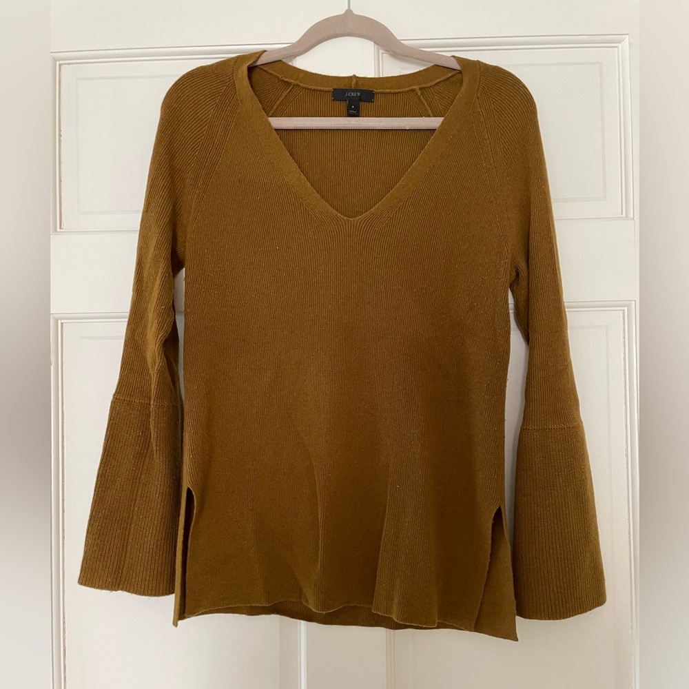 J. Crew bell sleeve sweater